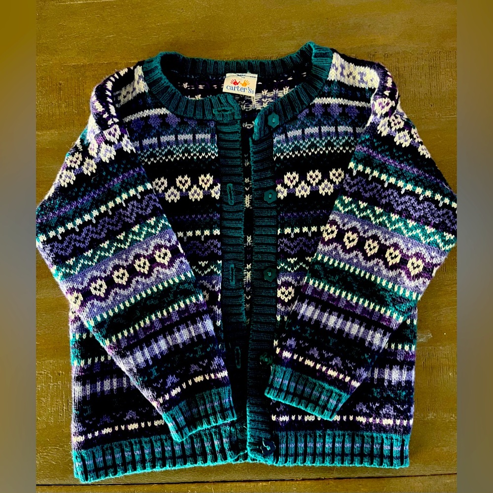 Vintage Carters Girl’s Cardigan